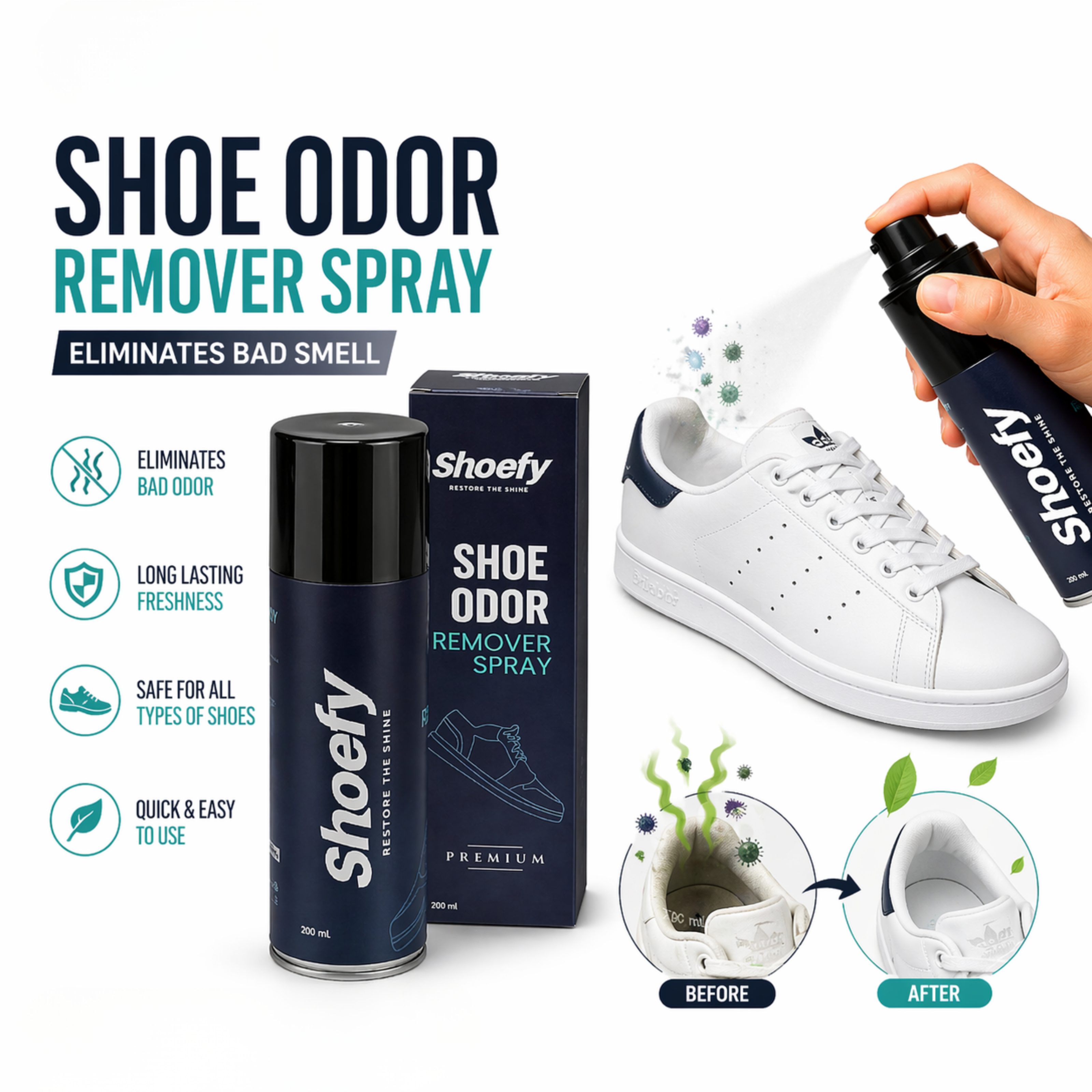 Shoe Odor Remover Spary