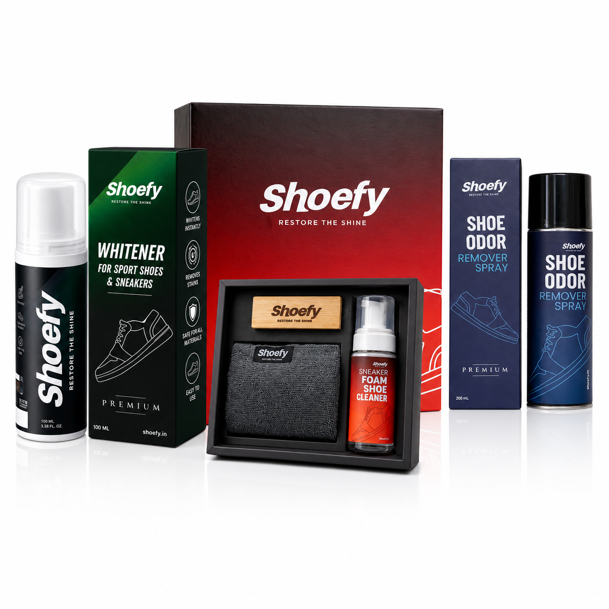 Shoefy Complete Shoe Care Combo Kit